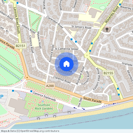 Beach Road, Southsea PO5