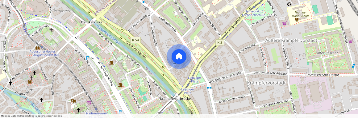 Bodestraße 11, 99085 Erfurt, Thüringen