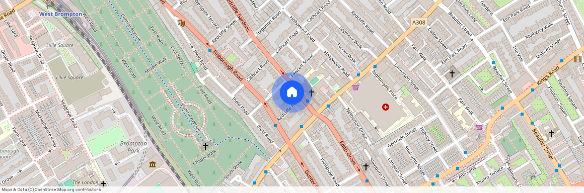 12 Redcliffe Gardens, London SW10