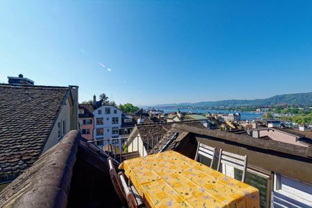 Appartement mansardé maisonnette de 5,5 pièces, à louer à 8001 Zürich - Foto 4