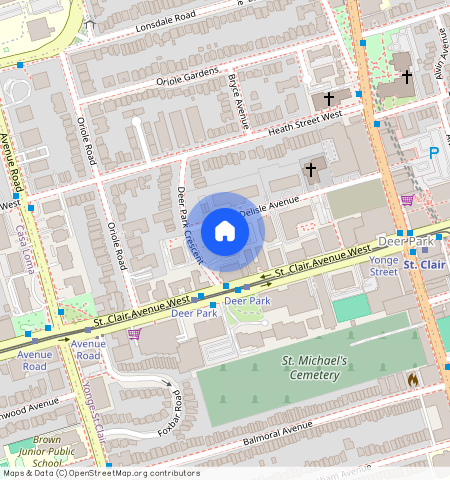 ** Deer Park Crescent, Toronto