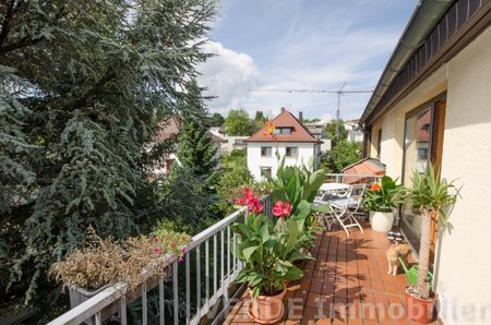 Großzügiges Dachgeschoss mit Südwestbalkon in ruhiger Villenlage - Foto 2