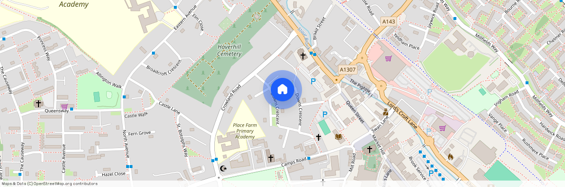 Downs Crescent, HAVERHILL