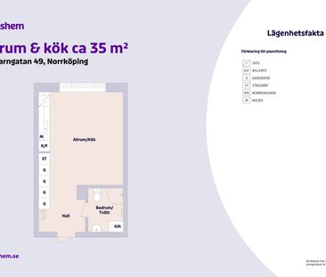 Kvarngatan 49, Norrköping - Foto 1