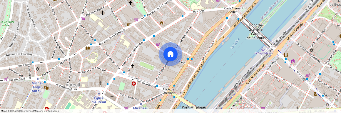 Rue Félicien David et Avenue Perrichont 75016 Paris (16e arrondissement)