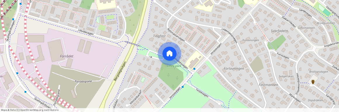 Stamdikesvägen, Vällingby