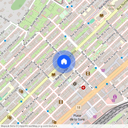 La Chaux-de-Fonds (Rue Numa-Droz 89), Suisse