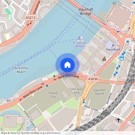 The Tower, St George's Wharf, London, SW8