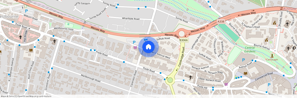 Midland Heights, 51 Norwich Avenue West, Bournemouth, Dorset, BH2