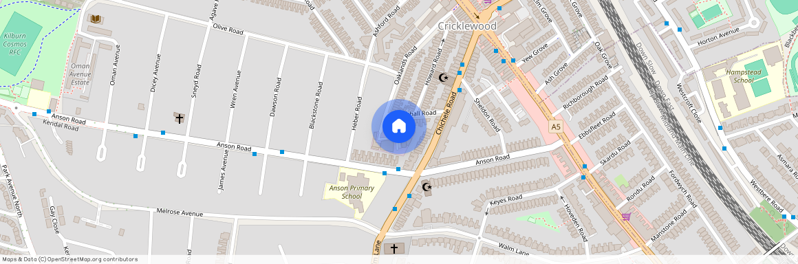 Rockhall Road, Cricklewood, London, NW2