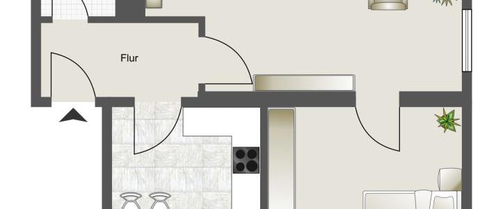 2-Zimmer Wohnung in Gerthe - Foto 1