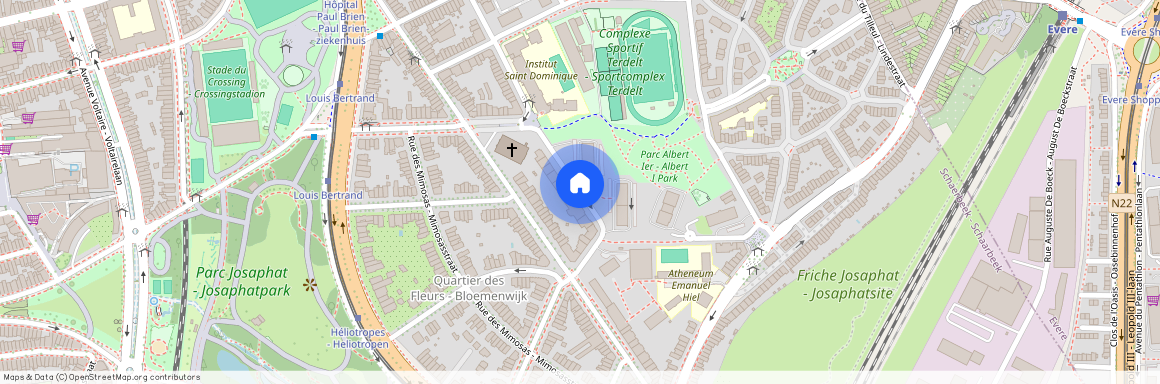 Allée des Freesias, 1030, Schaerbeek