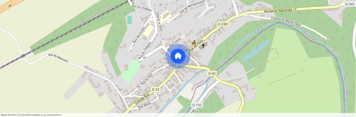 1 rue de paris, 27570, Tillieres sur avre