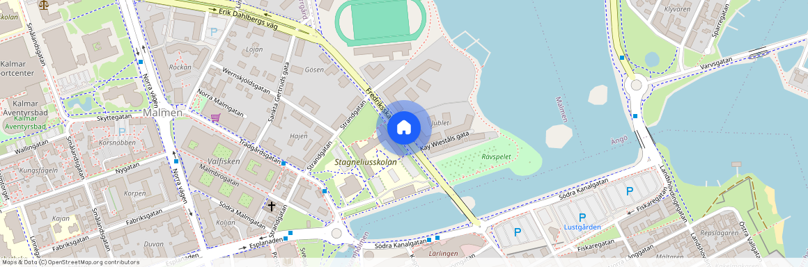 Fredriksskansgatan, Kalmar