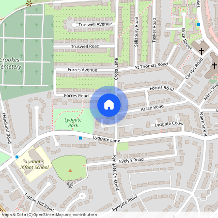 Cross Lane, Crookes, Sheffield, S10