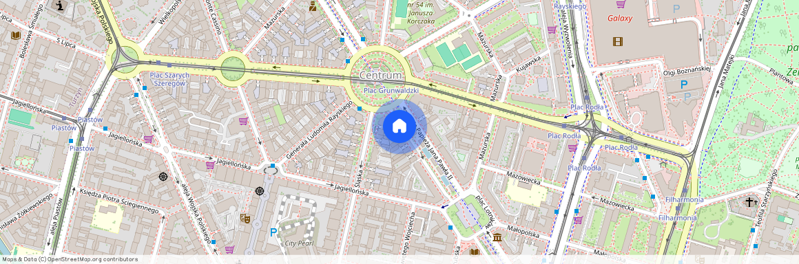 al. Papieża Jana Pawła II, Centrum, Śródmieście, Szczecin, zachodniopomorskie