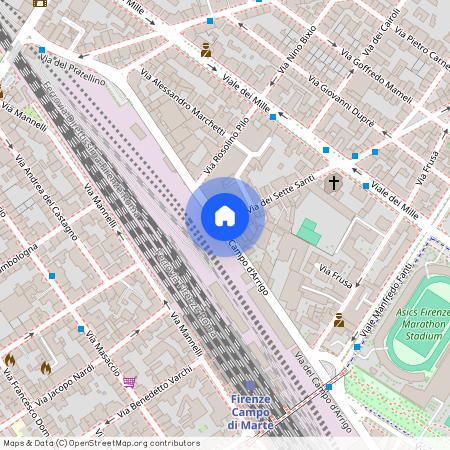 Via Sette santi 4, Campo di Marte, Firenze