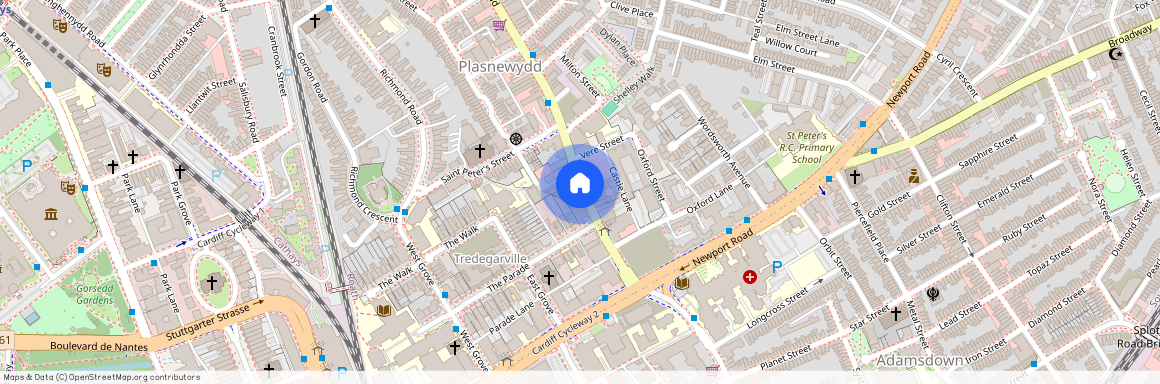 City Road, Cardiff CF24 3BJ, United Kingdom