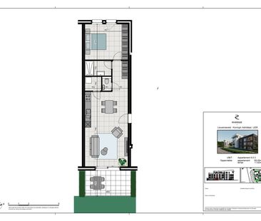 1-slaapkamerappartement met terras - Foto 6