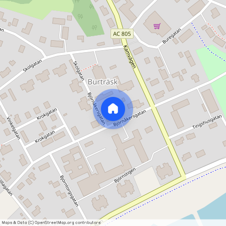 Burträsk, Västerbotten, Skellefteå, Björnåkersgatan 15 B