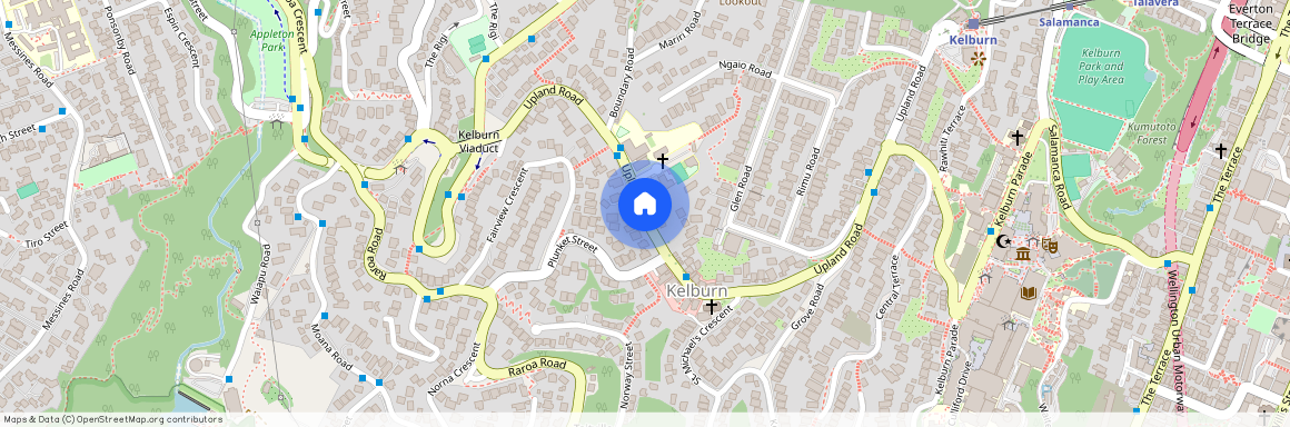 Upper Flat Upland Road, Kelburn, Wellington City