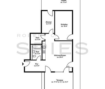 Neubau Park Side: Hochwertige 3-Zimmer-Wohnung mit großem Garten - Foto 4