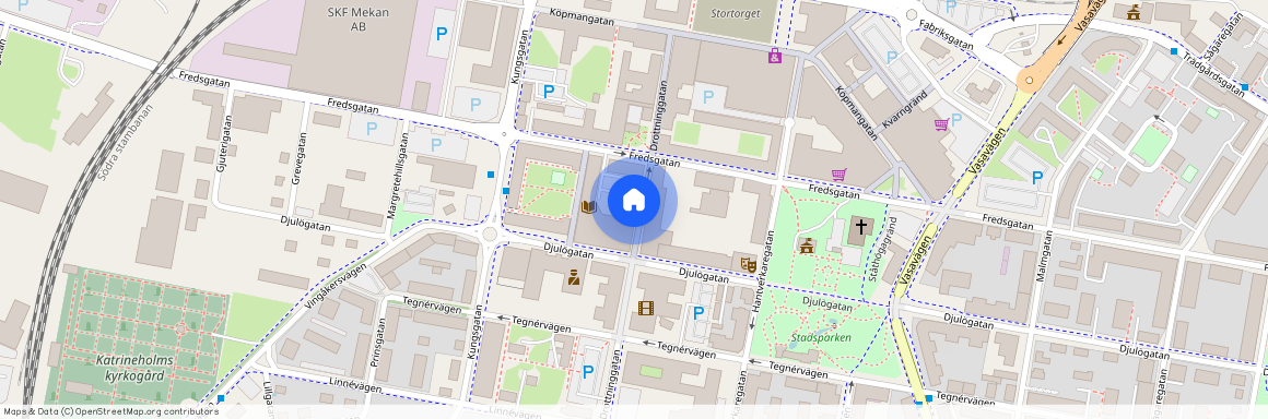 Katrineholm centr/öste, Södermanland, Drottninggatan 10 A