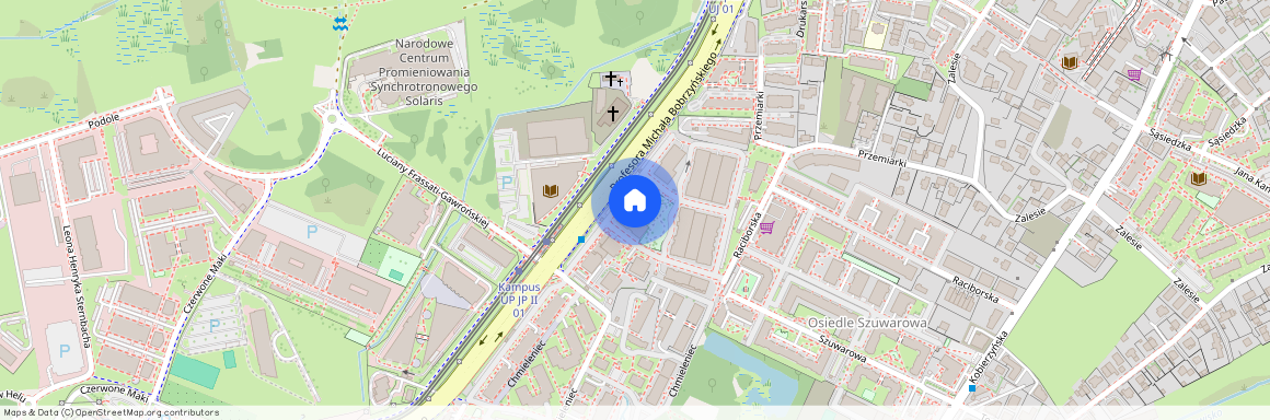 ul. prof. Michała Bobrzyńskiego, Ruczaj, Dębniki, Kraków, małopolskie