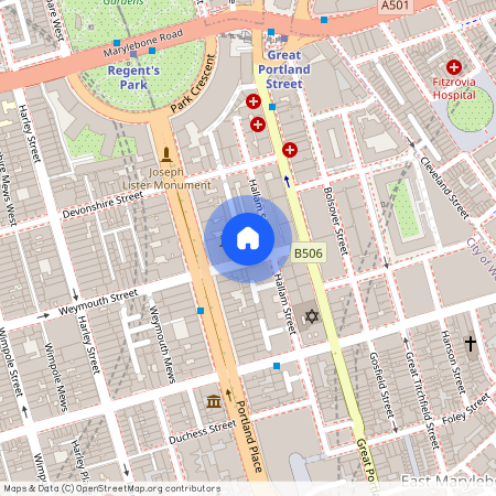 Weymouth Street, Marylebone, London, W1W