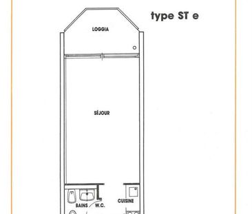 Studio 23.1 m², kitchenette équipée, avec balcon. - Photo 4