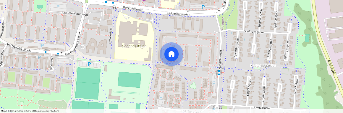 Gånglåtsvägen 55, Lindängen