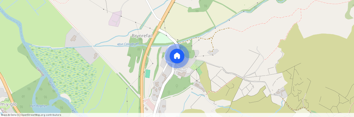 Isfryn Rallt, Brynrefail, LL55