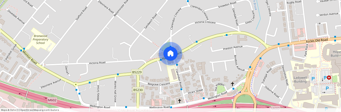 Half Edge Lane, Eccles, Manchester, M30