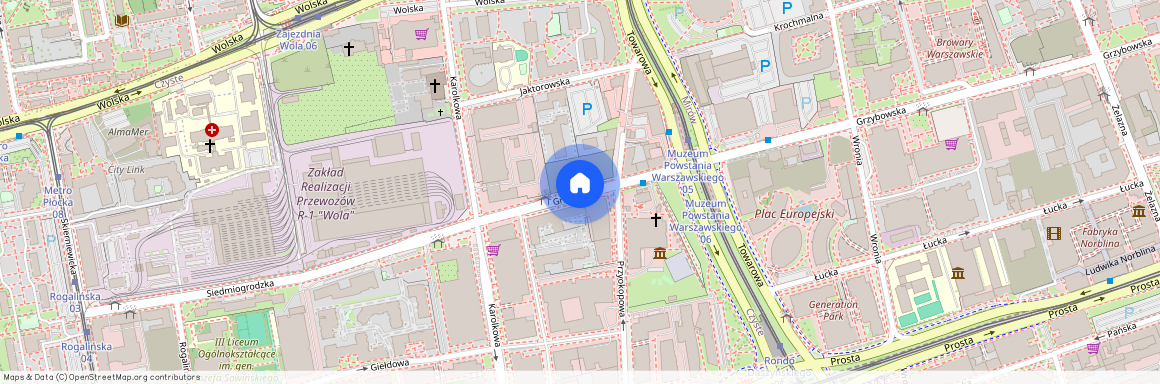 ul. Grzybowska, Czyste, Wola, Warszawa, mazowieckie