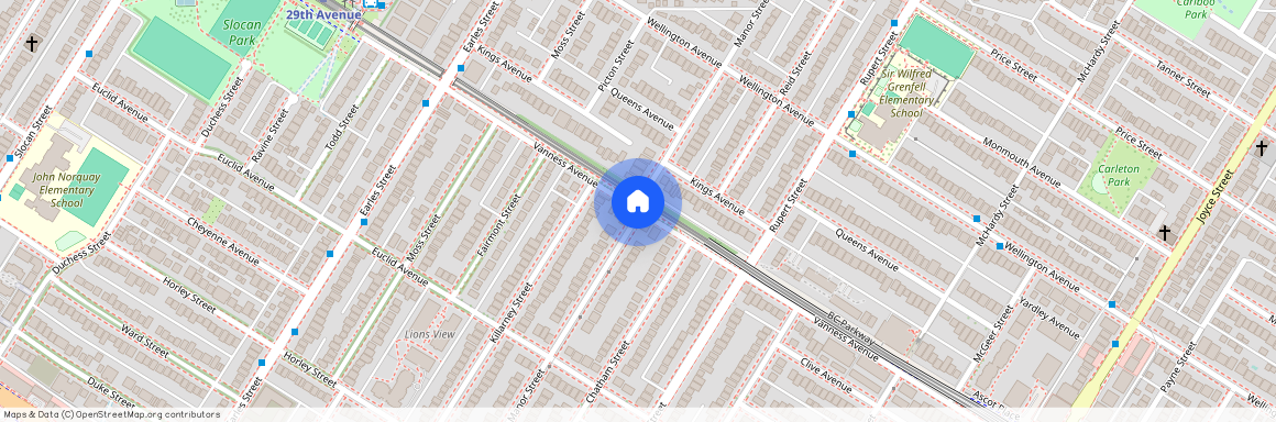 Manor Street & Vanness Avenue, Vancouver