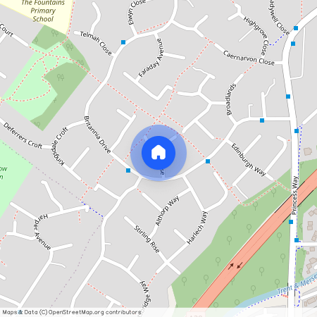 Glamis Close, Stretton, Burton-on-Trent