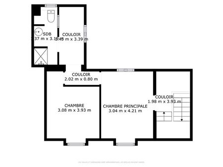 A LOUER AVIGNON ( 84000 ) PREMIERE CEINTURE EXTRAMUROS : Maison 3pièces sur 1 étage, avec cour et climatisée !!, - Photo 4