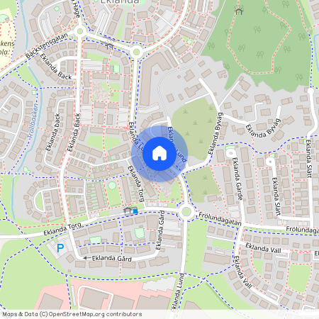 Eklanda Lund, Mölndal