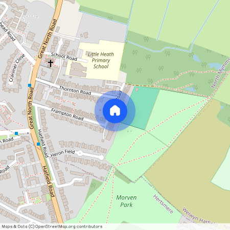 Coopers Road, Potters Bar, Hertfordshire, EN6