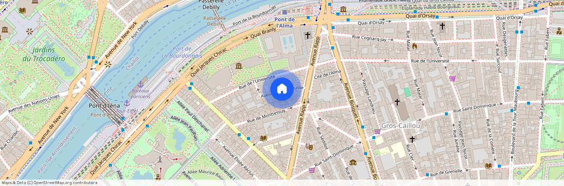 5 Avenue Franco-Russe, 75007 Paris, France