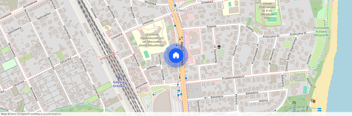 al. Zwycięstwa, Orłowo, Gdynia, pomorskie