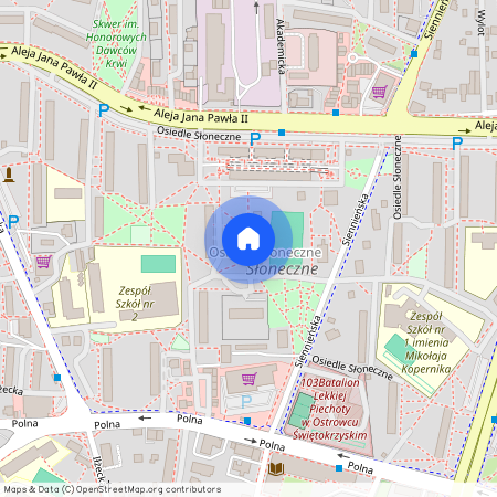 os. Słoneczne, Ostrowiec Świętokrzyski, ostrowiecki, świętokrzyskie