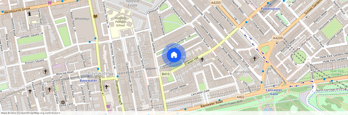 Hempel Gardens, 34 Craven Hill Gardens, London, W2 3EA