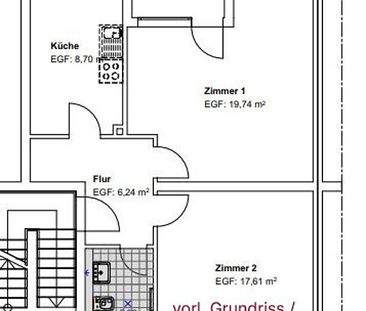 Raum zum Leben! 2 ZKB mit Balkon in Waldau! - Photo 1