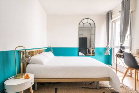 Grand appartement de 89 m² à louer en coliving sur l'île de Nantes - Photo 3