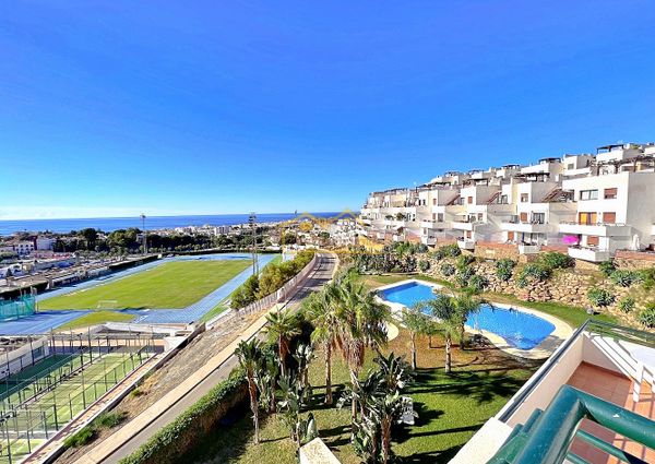 1 Bed Penthouse with Sea Views for Long Term Rental in Nerja