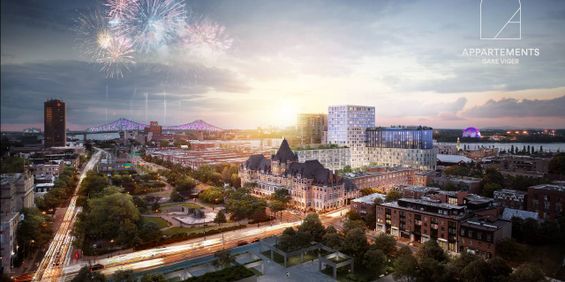 3 1/2 Dans Un Projet Locatif Moderne à Place Gare Viger - Photo 3