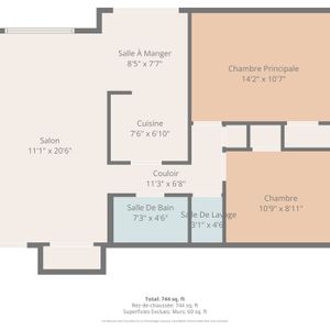 Appartement 4 1/2 - Photo 3