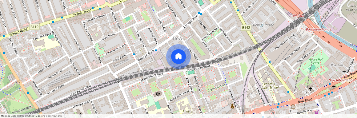 Queensgate House, Bow Central, 1 Hereford Road, Bow, E3