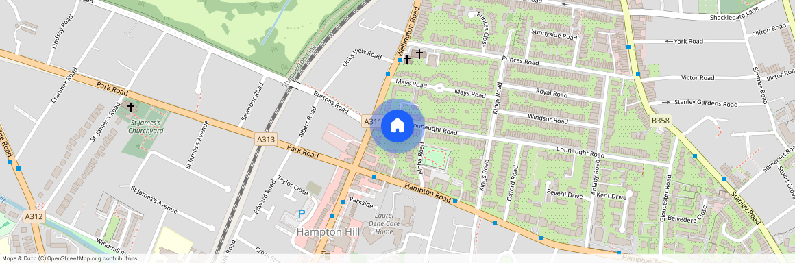 Connaught Road, Teddington, TW11